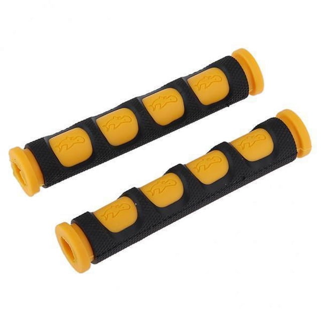3x1 par de fundas de palanca de freno/embrague de motocicleta, empuñaduras antideslizantes, color amarillo 3 piezas