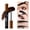 B, variant on D Tear Off Eyebrow Cream For Quick Makeup Application Wild Brow Style