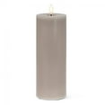 thumbnail image 1 of Set of 12 8" Gray Led Pillar Candle, 1 of 1