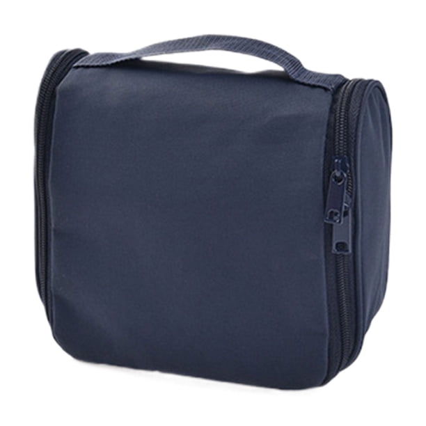 Bearachild Bolsa de artículos de tocador con múltiples compartimentos, bolsa de de artículos de tocador colgante de viaje esencial para viajes Almacenamiento y organización del hogar Azul l