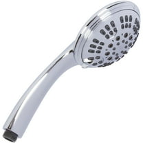 Aqua Elegante 6 Function Handheld Shower Head for High Pressure Showers - 2.5 GPM - Chrome