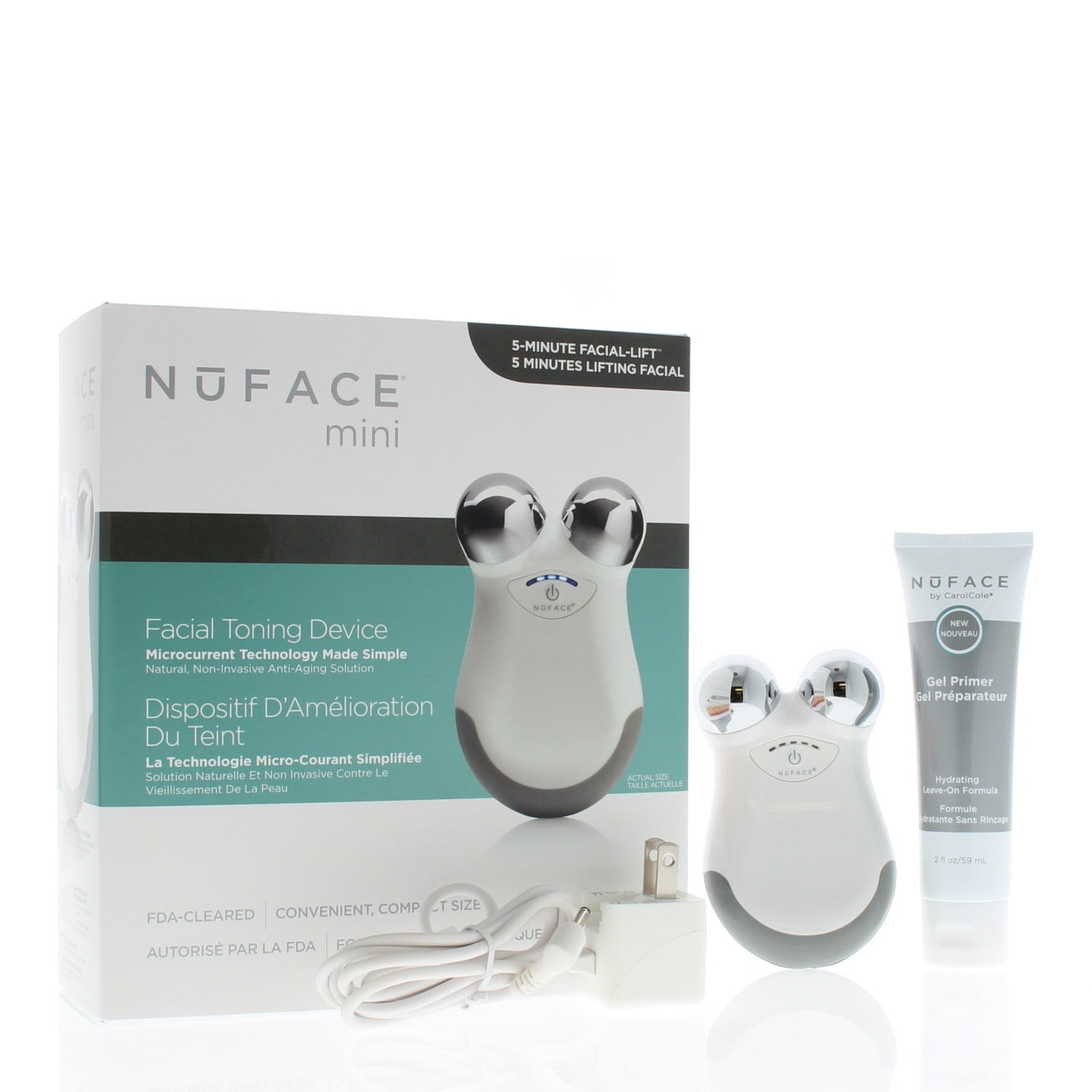 NuFACE Mini Facial Toning Device (Includes NuFACE Gel Primer 2oz/59ml