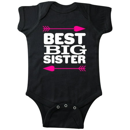 

Inktastic Best Big Sister Gift Baby Girl Bodysuit