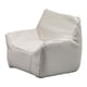 thumbnail image 5 of Sofá individual en miniatura con respaldo, sillón de lectura decorativo en miniatura para Blanco, 5 of 8