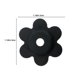 thumbnail image 2 of IFANLANDOR 40Pcs Nonslip Black Rubber Flower Shaped Flag Pole Stoppers for Yard and Garden, 2 of 8