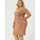 thumbnail image 4 of Vestido midi de lentejuelas Agnes Orinda champán XXL, 4 of 6