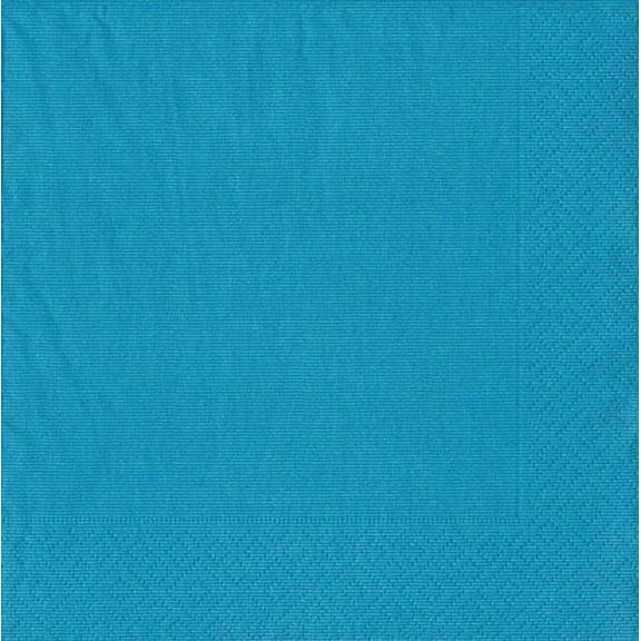 Paper Lunch Napkins 8603L Grosgrain 20pk Turquoise