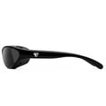 thumbnail image 5 of 7eye Viento Wind-Blocking Padded Polarized Sunglasses for Outdoors, UV400, Polarized Gray Lenses, Glossy Black, Small & Medium, 5 of 5