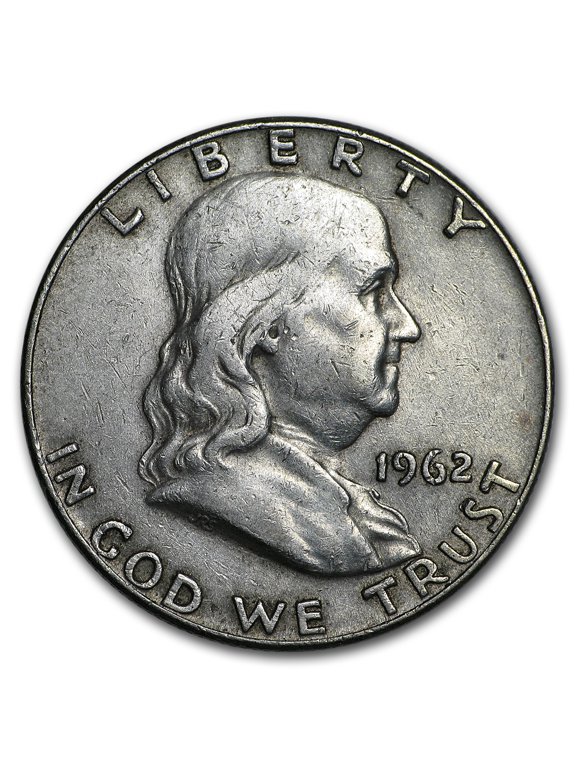 1962-D Franklin Half Dollar Fine/AU