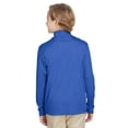 thumbnail image 3 of Team 365 Youth Zone Sonic Heather Performance Quarter-Zip - TT31HY, 3 of 4