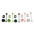 thumbnail image 2 of Tapón antidesbordamiento de silicona para taza de vacío, juego de 3 piezas, tapa para taza de helado, tapón de pajita, cubierta para taza, 2 of 2