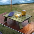 thumbnail image 1 of Mesa plegable para exteriores de aleación de aluminio, Mini mesa de Camping para tienda de campaña, Picnic, 1 of 7