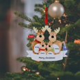 thumbnail image 2 of Familia de renos de 4 adornos navideños PERSONALIZADOS JAMW, 2 of 5