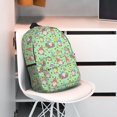 thumbnail image 3 of Easygdp Spring Gnomes Mochila Ligera de 15 Pulgadas para Estudiantes, Mochila Cómoda para la Escuela y Viajes, Correas Ajustables, 3 of 6