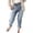 Light Blue, variant on Aayomet Womens Jeans Womens Plaid Patch Ripped Boyfriend Distressed Stretch Skinny Denim Jeans with Hole,Light Blue XL