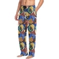 thumbnail image 5 of FREEAMG African Woman Portraits Pajama Pants for Men, Men's Separate Bottoms, Pure Cotton Comfortable Lounge Pants?373?, 5 of 7