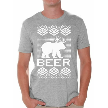 awkward styles awkward styles beer bear deer christmas tshirts for men funny bear with antlers shirt christmas deer shirt mens holiday tee ugly christmas - Ugly Christmas Tee Shirts awkward styles awkward styles beer bear deer christmas tshirts for men funny bear with antlers shirt christmas deer shirt mens holiday tee ugly christmas - Ugly Christmas Tee Shirts