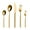 Gold, variant on 30 Pcs Gold Silverware Set,Food Stainless Steel Flatware Utensil Sets for 6,Gold Luxury Cutlery Set Includes Forks Spoons Knives,Mirror Polished,Dishwasher Safe