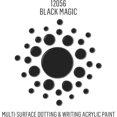 thumbnail image 2 of Folkart Dots Acrylic Paint 2oz-Black Magic, 2 of 10