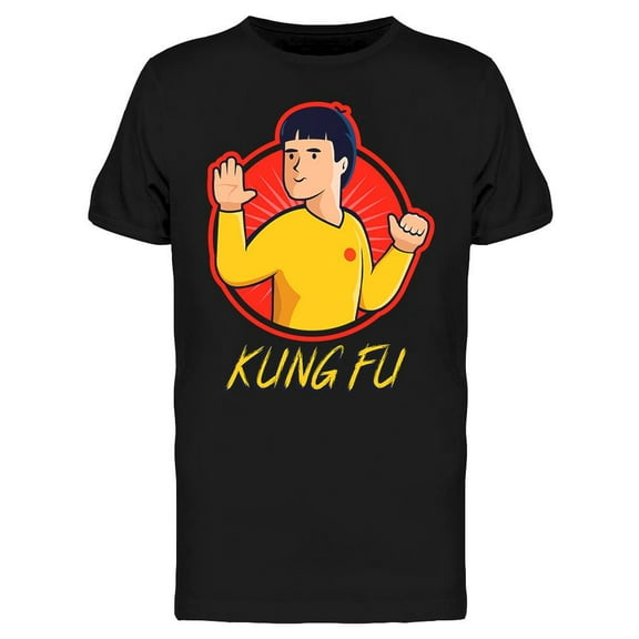 Kung Fu Mascot  T-Shirt Men -Image by Shutterstock, Male Medium