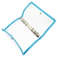 thumbnail image 1 of GETAJGHSD 1Pcs Blue Rectangular Soft Cover Binders for Notepad Secure Storage, 1 of 5