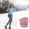 thumbnail image 3 of Toystoory Calentador de orejas Unisex para el cuello, pasamontañas de durabilidad, equipo deportivo de varios colores, suministros para Ciclismo rosado, 3 of 6