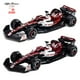 thumbnail image 2 of Bburago-coche de carreras Alfa Romeo, escala 1:43, 2022, F1, C42, #24, Guanyu Zhou, #77, Valtteri Bottas, modelo de aleación fundido a presión, juguete coleccionable Fivean unisex, 2 of 2