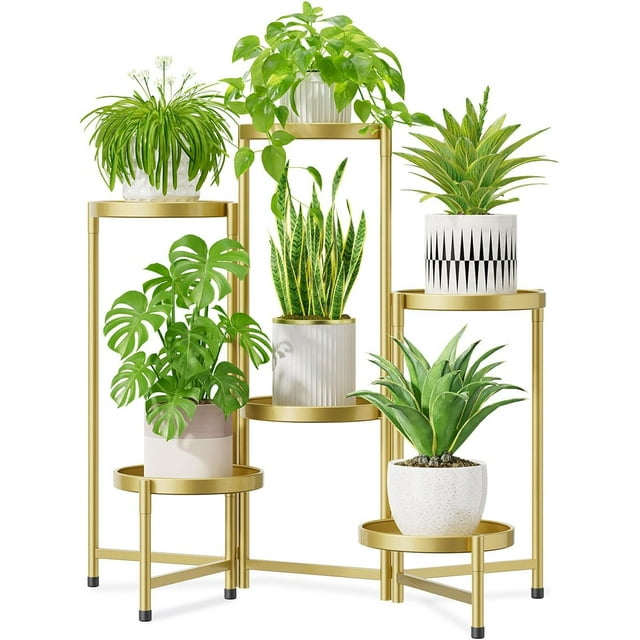 Large Plant Stand Indoor Wide Tall Corner Metal Plant Stands Outdoor for Multiple Plants Folding ed Flower Display Holder Rack Shelf