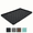 Black, variant on Silicone Pet Food Mat for Dogs & Cats, 100% Waterproof, Protects Floors, Non-Slip, 19"x12" Gray