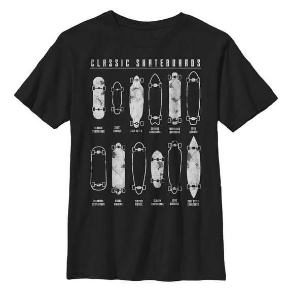Boy's Lost Gods Classic Skateboards  Graphic T-Shirt