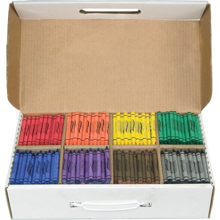 Purple Crayons (Dixon, DIX32350, Master Pack Regular Crayons, 800 / Box,)