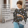 thumbnail image 4 of Haiem Cosmic Baby Nursing Cover & Nursing Poncho - Multi Use Cover for Baby Car Seat Canopy, Stroller Cover, 360°Full Privacy Breastfeeding Coverage, 4 of 9