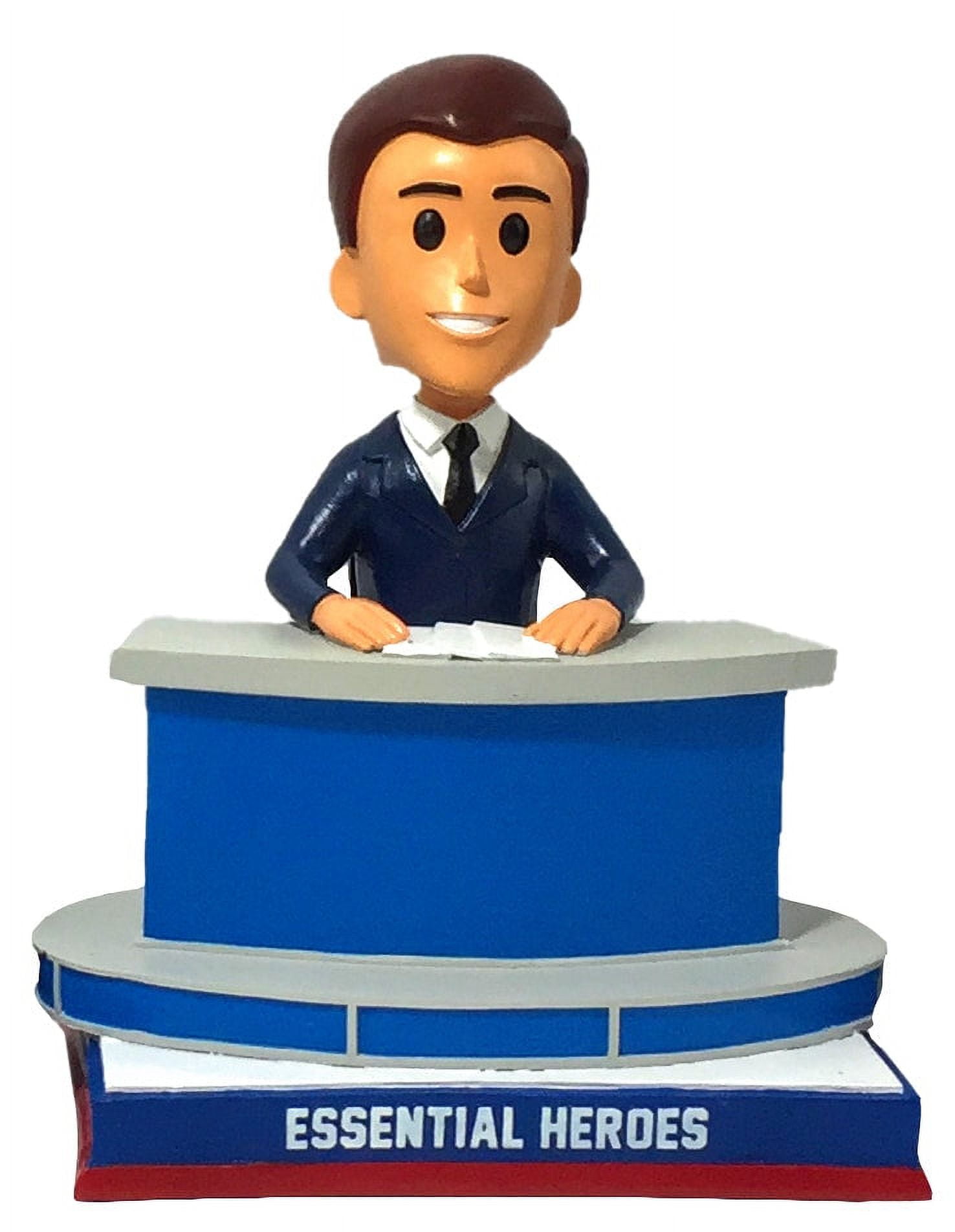 Female Firefighter Bobblehead - Essential Heroes Series Light Skin Tone 7 Inch