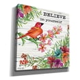 thumbnail image 2 of Epic Graffiti 'Believe in Yourself' by Cindy Jacobs, Canvas Wall Art, 26"x26", 2 of 2