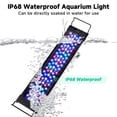 thumbnail image 6 of Tawatiler LED Aquarium Light 42W, 24/7 Mode and DIY Mode Fish Tank Light, Full Spectrum Aquarium Plant Light, Adjustable Timer/Brightness Fish Tank LED Light with 9 Colors for 48-55" Fish Tank, 6 of 8