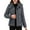 Gray, variant on Sexlip Women's Corduroy Quilted Puffer Jacket Zip Up Long Sleeve Padded Casual Fashion Barn Jackets Coat with Pockets Brown XXXXXL