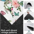 thumbnail image 3 of Pioneer Flower Floral Print Pattern Kitchen Rugs Sets Of 3,Kitchen Runner Rugs Non Skid Washable,Decorative Kitchen Floor Mats for Kitchen,Sink,Laundry,17"x30"+ 17"x47" + 17"x59", 3 of 6