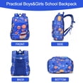 thumbnail image 4 of Sanmadrola Kids Backpack for Boys&Girls Bookbags Preschool Backpack Toddler Daycare School Bag Elementary Kindergarten Lightweight Waterproof Travel Bag with Padded Straps, Planet, 4 of 6