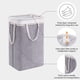 thumbnail image 5 of Teissuly Clearance Large Laundry Basket,, Freestanding Laundry Hamper, Collapsible Tall Clothes Hamper With Extended Handles For Clothes Toys In The Dorm And Family(Gray, A) Teissuly WER2023081500854, 5 of 6