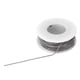 thumbnail image 2 of Emoshayoga Cadena de Bolas de Acero Inoxidable Cadena de Bolas de Plata de Acero Inoxidable 304 Cortable con Cierre de Cintura de Cuentas para Hacer Collares DIY, 2 of 5