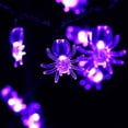 thumbnail image 2 of String Lights , 20 LED Purple Spider String Lights Battery Operated Lighting Lights for Party Holiday Yard Decorations, 2 of 6