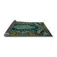 thumbnail image 2 of Ahgly Company Indoor Rectangle Medallion Light Blue French Area Rugs, 2' x 3', 2 of 4