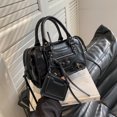thumbnail image 1 of Bolso Vintage para mujer, novedad de 2023, bolso de cuero suave de calidad de lujo, bolso de hombro informal para mujer, bolso de compras para teléfono móvil, bolso negro para chica, 1 of 5