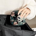 thumbnail image 6 of Panda Pad Bag Period Bag Sanitary Pad Storage Bag - Mini Pouch for Period - Velvet, Sponge, and Oxford Fabric - 4.7x6.6x6.6 in, 6 of 6