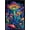 Black Framed Version, variant on Simonetta Zambelli - Psychedelic Mushrooms Wall Poster, 22.375" x 34" Framed