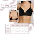 thumbnail image 2 of Alyce Ives Intimates Lightly Padded Bras for Girls, Teens and Petite Women, Solids and Prints, 36A, 6 Pack, 2 of 7