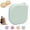 Mint Green, variant on 2-in-1 Collapsible Dog Bowl for Travel, Portable Dog Water Bowl with Carabiner Clip, Foldable Silicone Food Dish for Pets Outdoor Hiking Camping Walks (Light Purple)