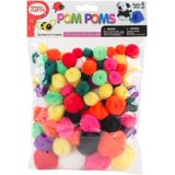 Pom-Poms, Assorted, 100/Pkg, Standard - Walmart.com