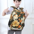 thumbnail image 6 of FORMRS Unisex School Backpack 17" Student Travel Bag with Laptop Compartment, Bright Floral, 6 of 7