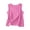 Hot Pink, variant on Linen Crop Tops for Women Summer Tank Top Sleeveless Split Cute Loose Casual V Neck Shirt Dark Green, M
